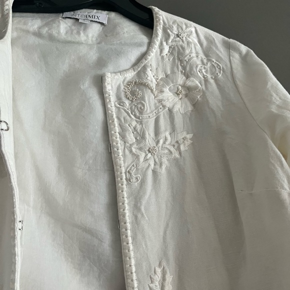 Embroidered Intermix Jacket - Picture 4 of 5